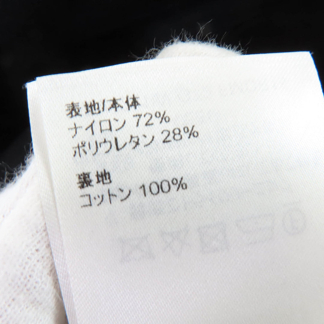 極美品☆LOUIS VUITTON ルイヴィトン 22SS トリコロール ポートホール ポケット ドレス ワンピース ブラック M 伊製 正規品 レディース