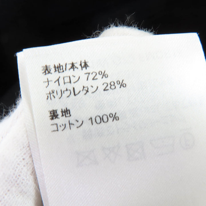 極美品☆LOUIS VUITTON ルイヴィトン 22SS トリコロール ポートホール ポケット ドレス ワンピース ブラック M 伊製 正規品 レディース