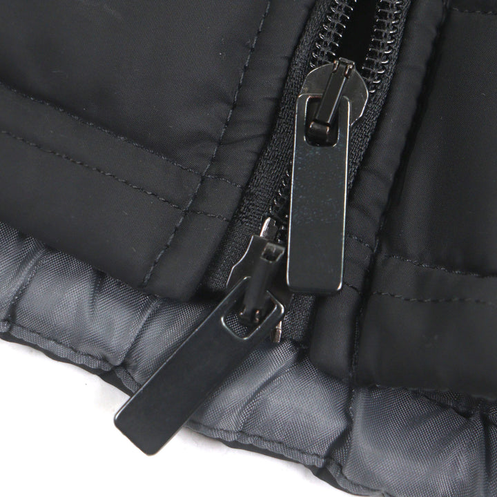美品▼EMPORIO ARMANI エンポリオ アルマーニ 2020年製 0ZR72W ZZ090 黒タグ 中綿入 ジャケット ブラック 48 ブルガリア製 正規品 メンズ