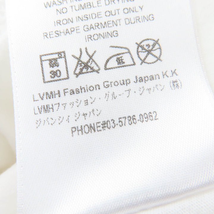 極美品☆GIVENCHY ジバンシィ BW700D305P コットン100％ デストロイ加工 半袖Ｔシャツ トップス ホワイト XS 正規品 メンズ