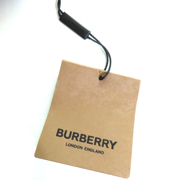 未使用品◇BURBERRY バーバリー 8043955 ティッシ期 サッシュテール Vネック ノースリーブ ワンピース ブラック 38 正規品 レディース