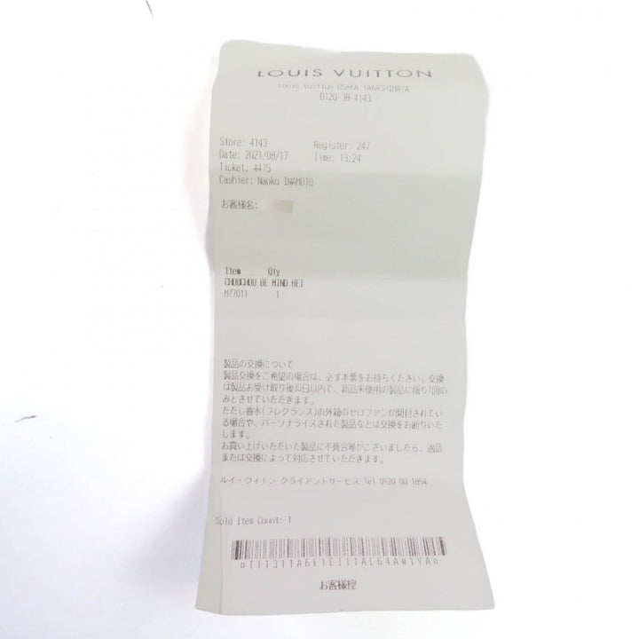 極美品◇LOUIS VUITTON ルイヴィトン M77011 シルク100％ LV金具付き ビーマインドフル モノグラム 2個セット シュシュ ヘアアクセサリー