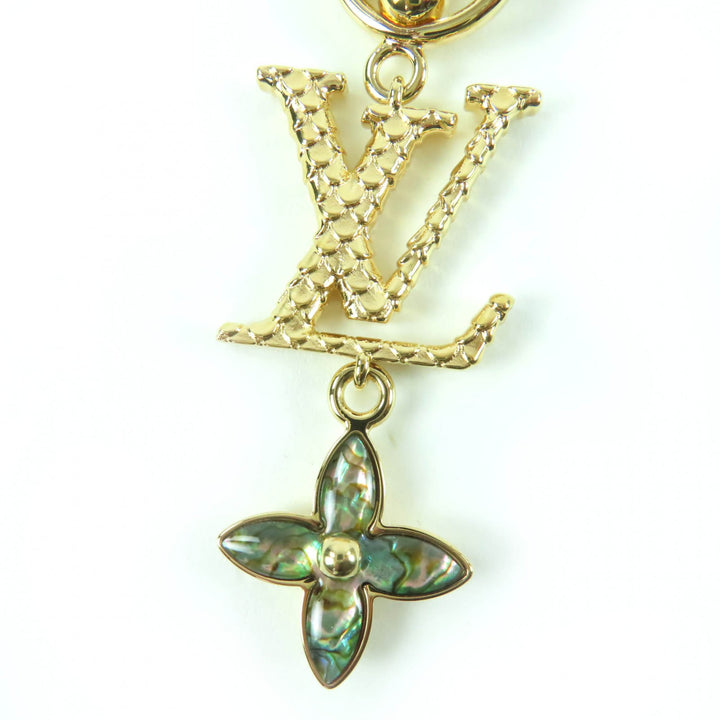 極美品☆LOUIS VUITTON ルイヴィトン M01650 LV WONDER OF SEA ワンダー オブ ザ シー バッグチャーム キーホルダー ゴールド イタリア製