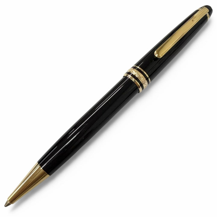 極美品□MONTBLANC モンブラン マイスターシュテュック クラシック Pix ボールペン ブラック ゴールド ドイツ製 メンズ 筆記確認済み