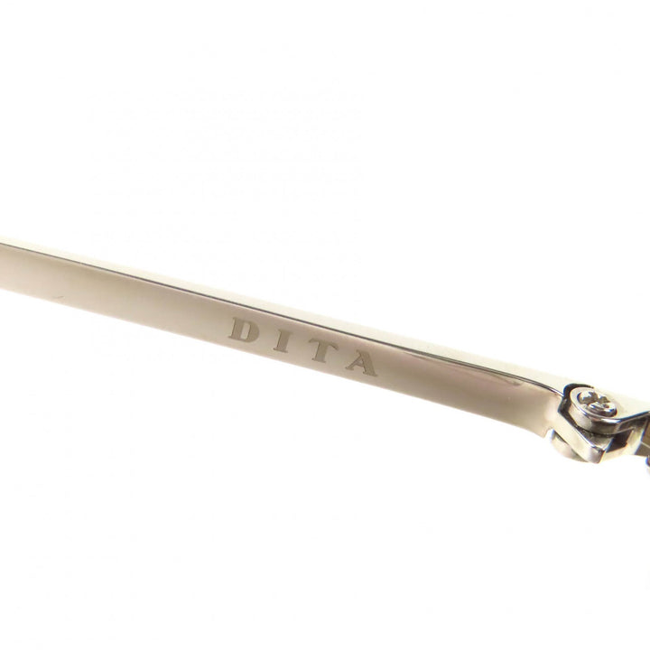 極美品△DITA ディータ 23007-I-SIL-INK-62 TALON ツーブリッジ サングラス ブラック シルバー金具 62□11 135 デモレンズ 日本製 メンズ