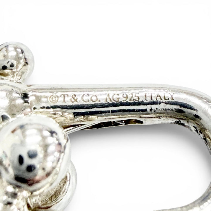美品△TIFFANY&amp;Co. ティファニー ハードウェア スモール リンク ブレスレット AG925 24リンク シルバー 伊製 重量16.7g 定価247500円