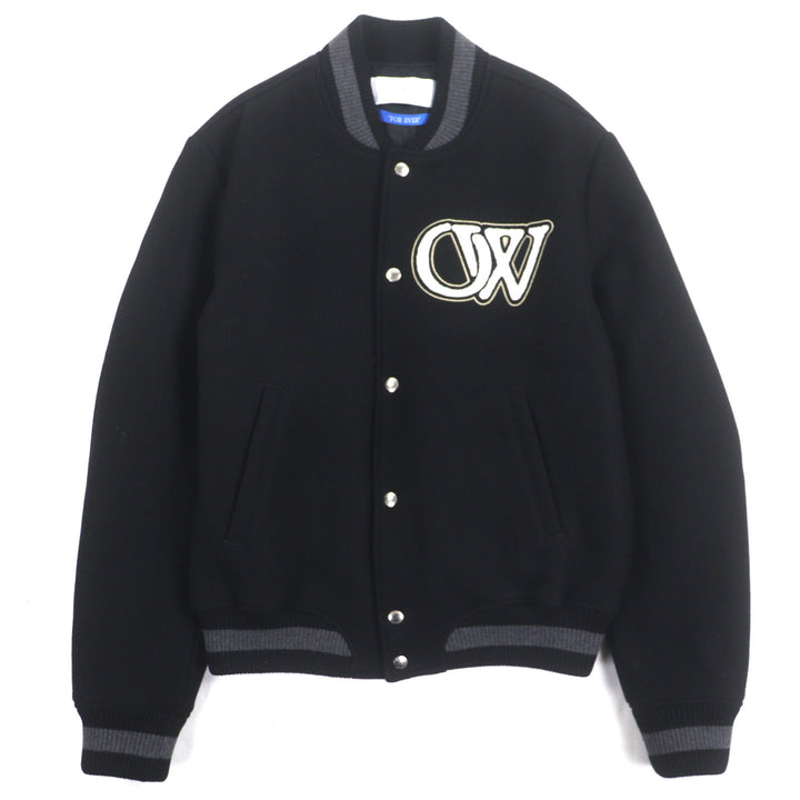 未使用品▼OFF-WHITE オフホワイト 2024AW ヴァージルアブローバーシティ 2013 メンズコレクション復刻 ボンバージャケット L メンズ