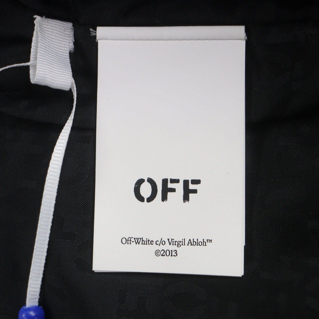 未使用品▼OFF-WHITE オフホワイト 2024AW ヴァージルアブローバーシティ 2013 メンズコレクション復刻 ボンバージャケット L メンズ