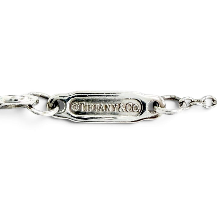 美品△TIFFANY&amp;Co. ティファニー リターントゥティファニー レッド ミニ ダブル ハートタグ 1Pダイヤモンド AG925 ネックレス 重量2.6g