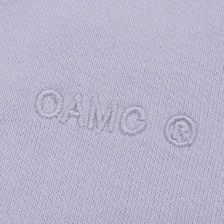 美品▲OAMC オーエーエムシー 22A28OAY16 コットン100% ロンハーマン別注 プルオーバーフーディ パーカー パープル M 伊製 正規品 メンズ