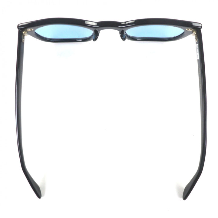 極美品▼The Spectacle ザ・スペクタクル USS OPTICAL ウェリントン型 アイウェア サングラス ブラック 50□24 メンズ