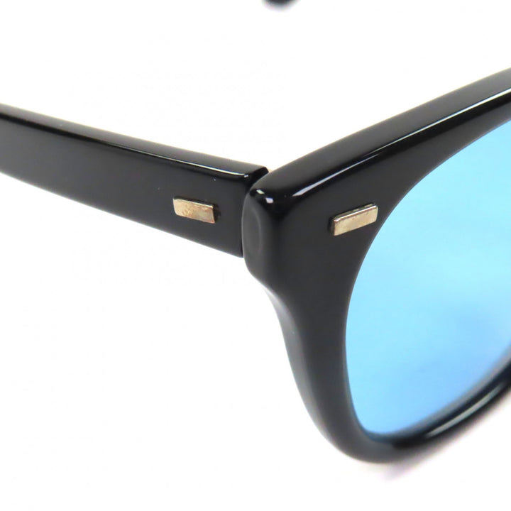 極美品▼The Spectacle ザ・スペクタクル USS OPTICAL ウェリントン型 アイウェア サングラス ブラック 50□24 メンズ
