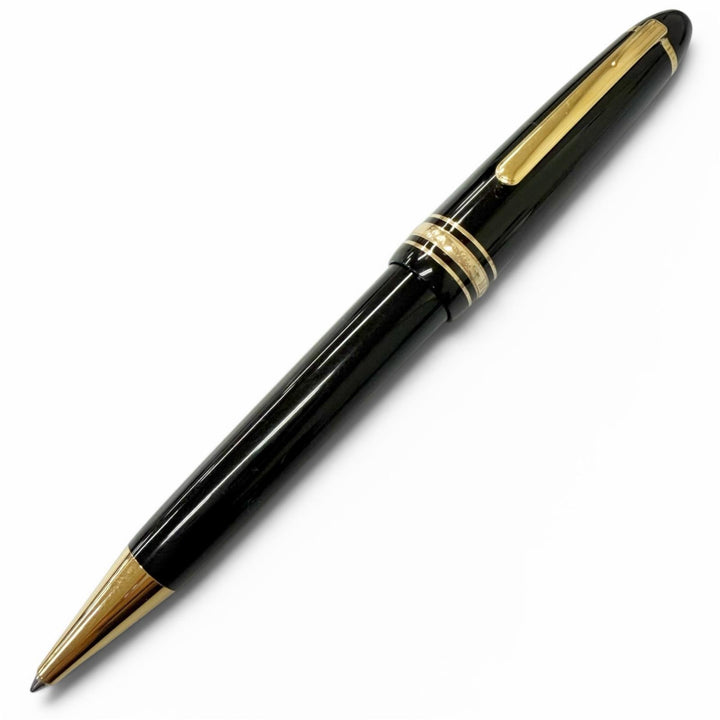 美品□MONTBLANC モンブラン マイスターシュテュック Pix ル・グラン ツイスト式 ボールペン ブラック ゴールド ドイツ製 筆記確認済み