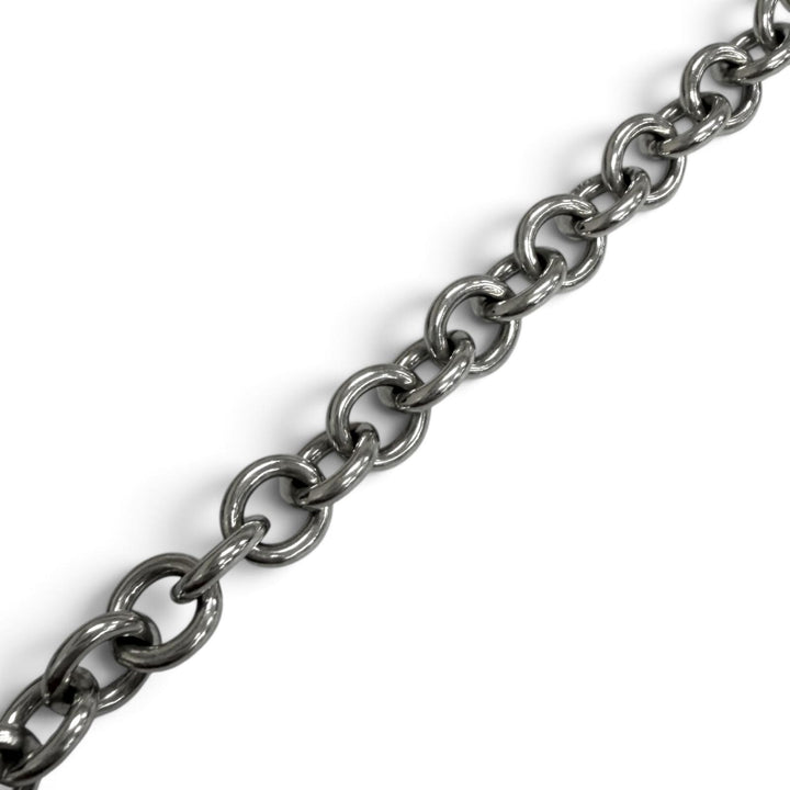 美品□TIFFANY&amp;Co. ティファニー 1837 ロック カデナ ドーナッツリンク SV925 チョーカー ネックレス シルバー 重量44.7g レディース
