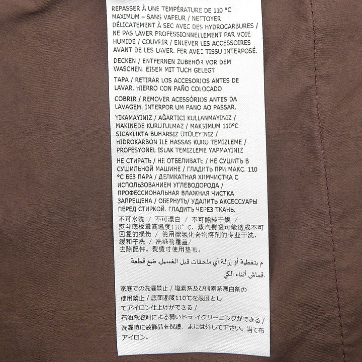 極美品▲JIL SANDER ジルサンダー J21KA0011 ウール ギャバジン テーパードパンツ テーパードスラックス パンツ 茶 44 イタリア製 正規品
