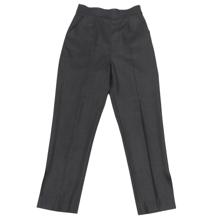 極美品▲FOXEY NEW YORK フォクシー ニューヨーク 45145 Modern Breeze センタープレス ペンシルパンツ 紺 38 日本製 正規品 レディース