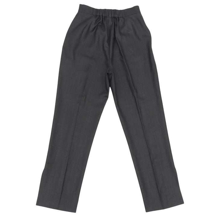 極美品▲FOXEY NEW YORK フォクシー ニューヨーク 45145 Modern Breeze センタープレス ペンシルパンツ 紺 38 日本製 正規品 レディース