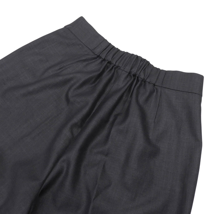 極美品▲FOXEY NEW YORK フォクシー ニューヨーク 45145 Modern Breeze センタープレス ペンシルパンツ 紺 38 日本製 正規品 レディース