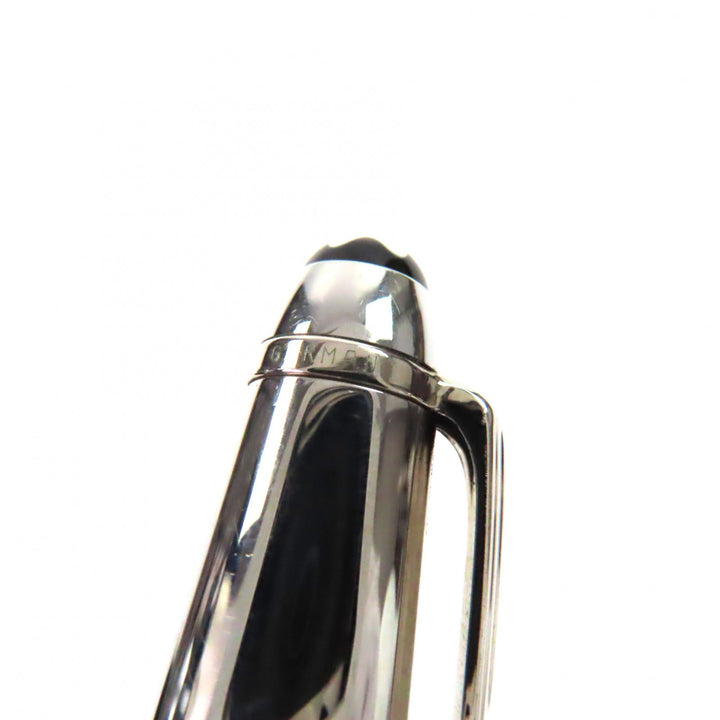 良品▼MONTBLANC モンブラン マイスターシュテュック ソリテール 164 ドゥエ ステンレススティール クラシック ボールペン 筆記確認済み