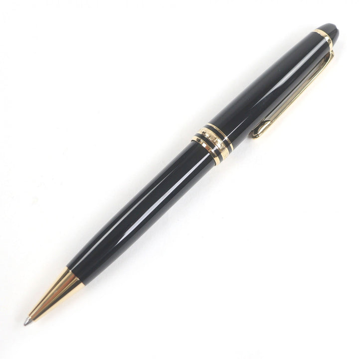 極美品□MONTBLANC モンブラン マイスターシュテュック クラシック ツイスト式 ボールペン ブラック ゴールド ドイツ製 筆記確認済み