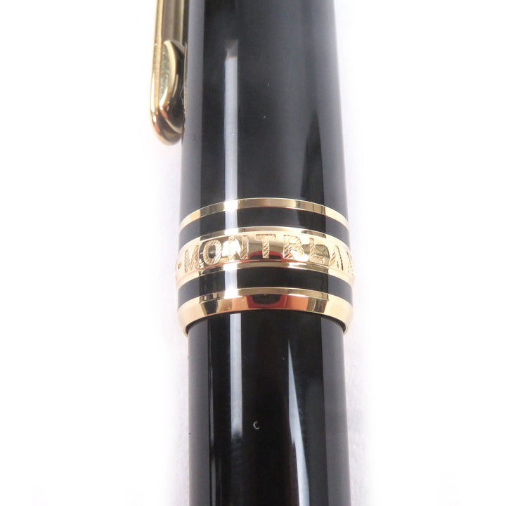 極美品□MONTBLANC モンブラン マイスターシュテュック クラシック ツイスト式 ボールペン ブラック ゴールド ドイツ製 筆記確認済み