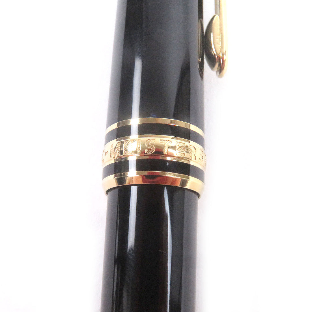 極美品□MONTBLANC モンブラン マイスターシュテュック クラシック ツイスト式 ボールペン ブラック ゴールド ドイツ製 筆記確認済み