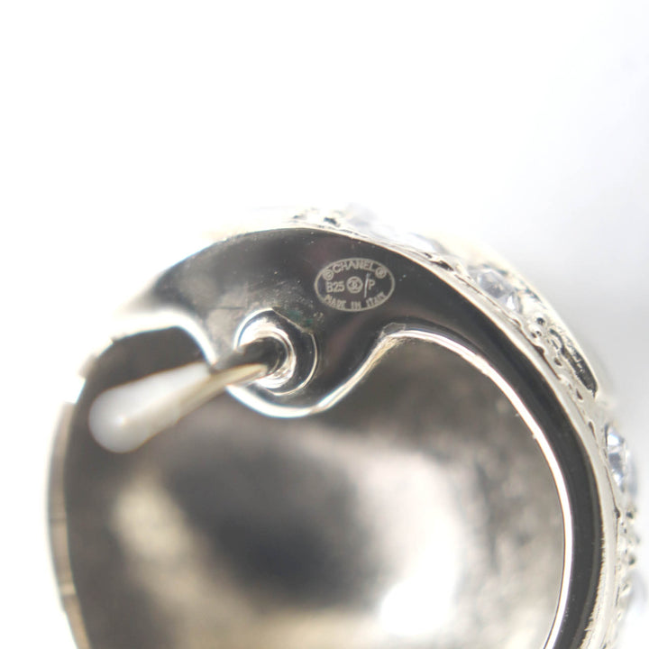 極美品◇CHANEL シャネル B25P ABF219 メタル ストラス スター・ハートモチーフビジュー 両耳用 ボール ピアス ゴールド 箱付 レディース