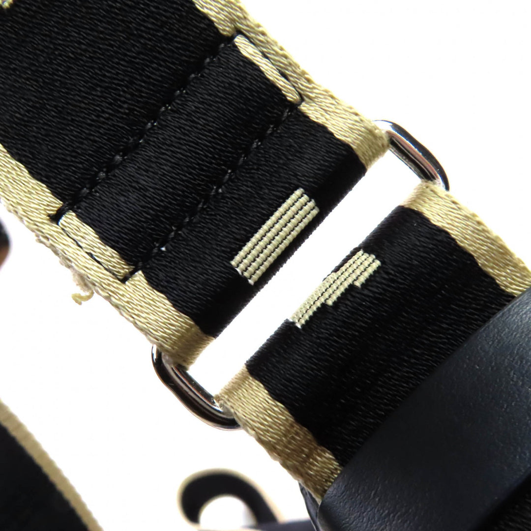 美品◇MARNI マルニ SBMP0128U0 ロゴストラップ ベイバッグ 斜め掛け レザー ショルダーバッグ ブラック 保存袋付 イタリア製 レディース