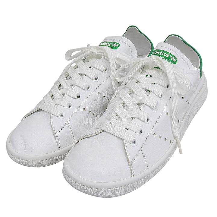 未使用品▲BALENCIAGA×adidas バレンシアガ×アディダス 721836 スタンスミス レザー ローカットスニーカー ホワイト 24.5 箱・保存袋付