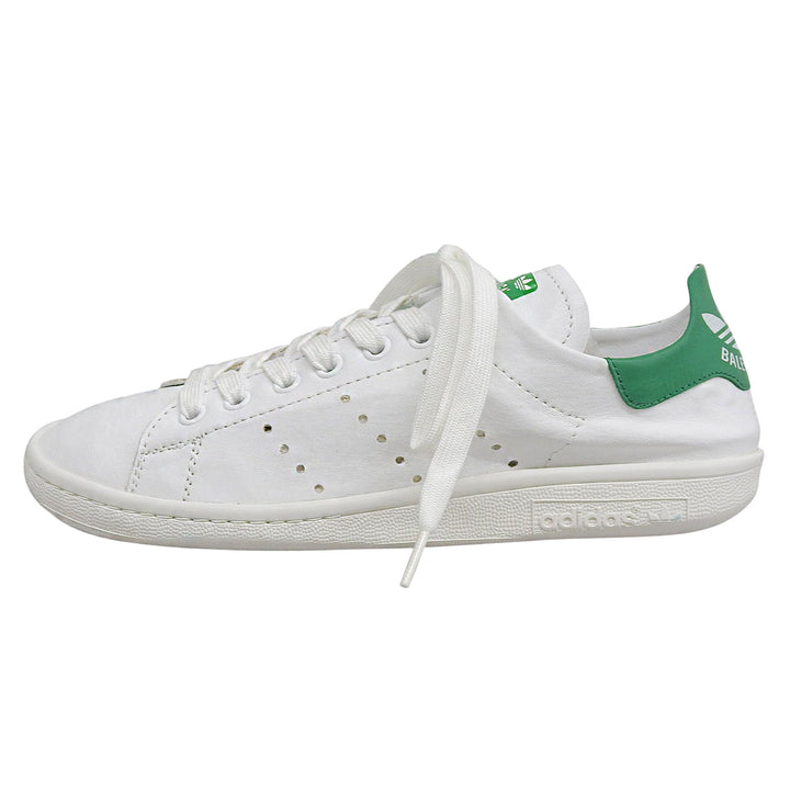 未使用品▲BALENCIAGA×adidas バレンシアガ×アディダス 721836 スタンスミス レザー ローカットスニーカー ホワイト 24.5 箱・保存袋付