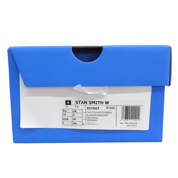 未使用品▲BALENCIAGA×adidas バレンシアガ×アディダス 721836 スタンスミス レザー ローカットスニーカー ホワイト 24.5 箱・保存袋付