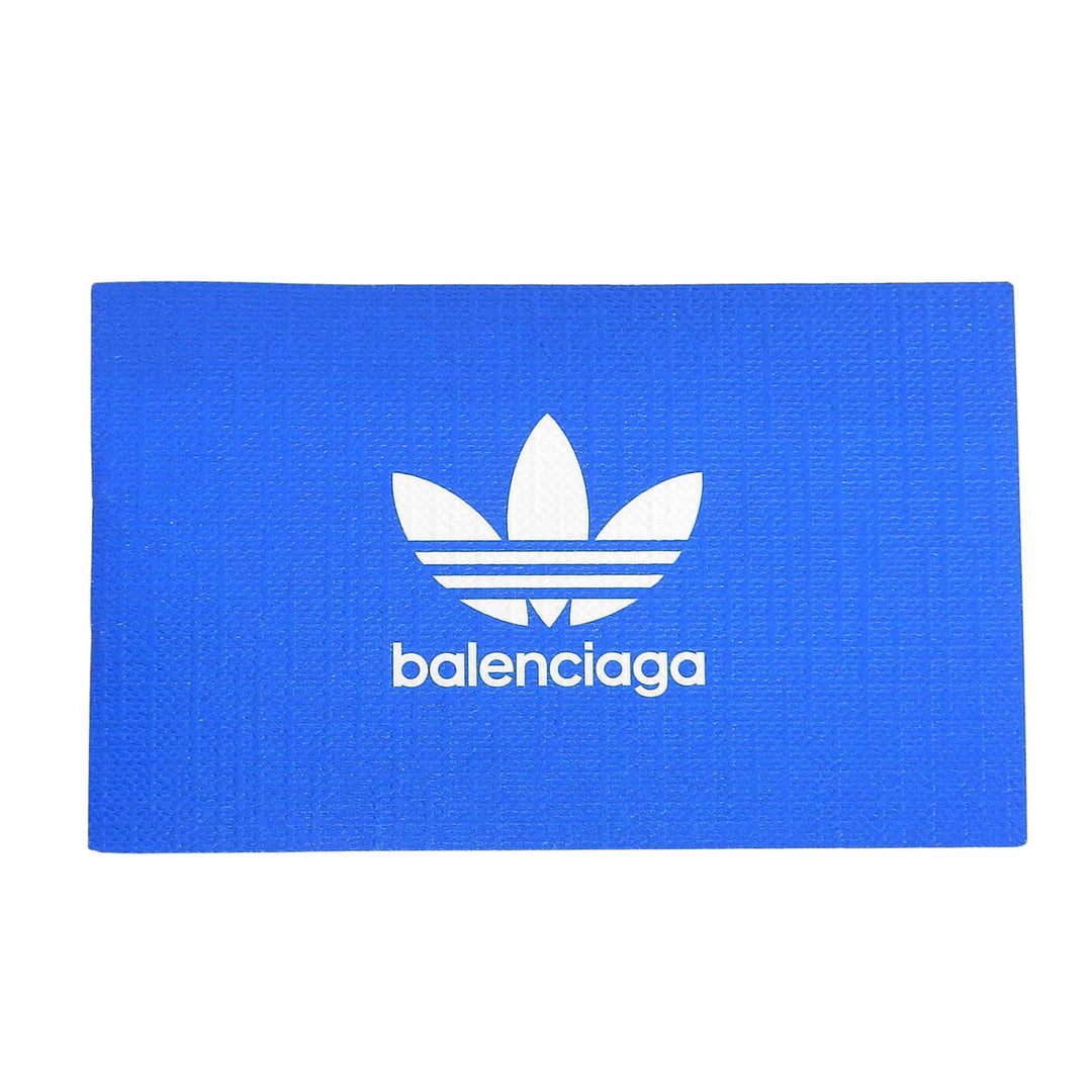 未使用品▲BALENCIAGA×adidas バレンシアガ×アディダス 721836 スタンスミス レザー ローカットスニーカー ホワイト 24.5 箱・保存袋付