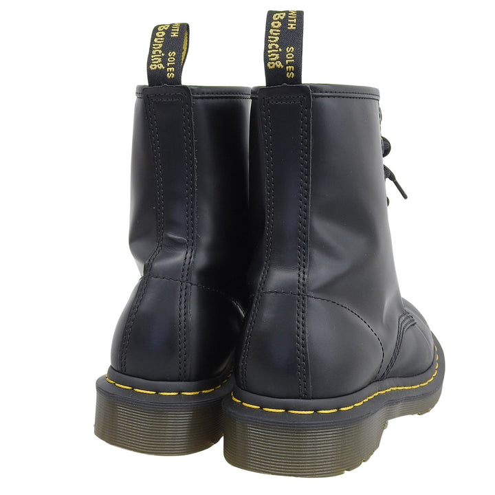 極美品▲Dr.Martens ドクターマーチン 1460 8 ホールブーツ レザー レースアップ ショートブーツ ブラック UK6 箱付き レディース