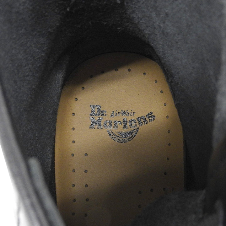 極美品▲Dr.Martens ドクターマーチン 1460 8 ホールブーツ レザー レースアップ ショートブーツ ブラック UK6 箱付き レディース