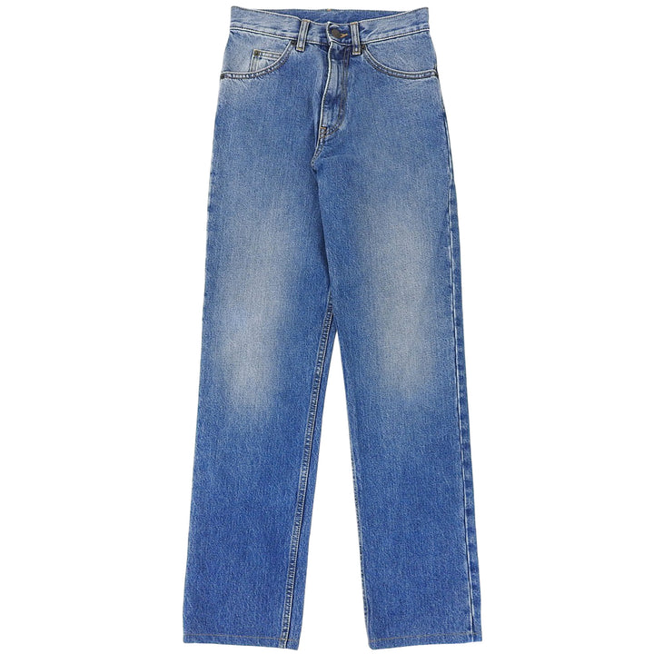 極美品▲Maison Margiela 1 メゾンマルジェラ1 21AW コットン100％ 5ポケット デニムパンツ インディゴ 36 イタリア製 正規品 レディース