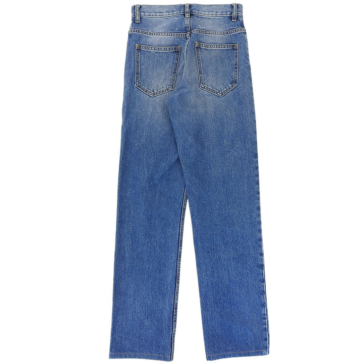 極美品▲Maison Margiela 1 メゾンマルジェラ1 21AW コットン100％ 5ポケット デニムパンツ インディゴ 36 イタリア製 正規品 レディース