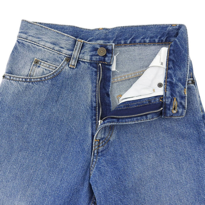 極美品▲Maison Margiela 1 メゾンマルジェラ1 21AW コットン100％ 5ポケット デニムパンツ インディゴ 36 イタリア製 正規品 レディース