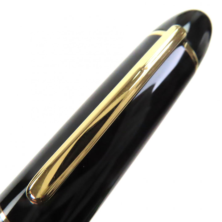 極美品▼MONTBLANC モンブラン マイスターシュテュック 149 ペン先18K Bニブ ホワイトスター 万年筆 ブラック ゴールド 箱付き ドイツ製