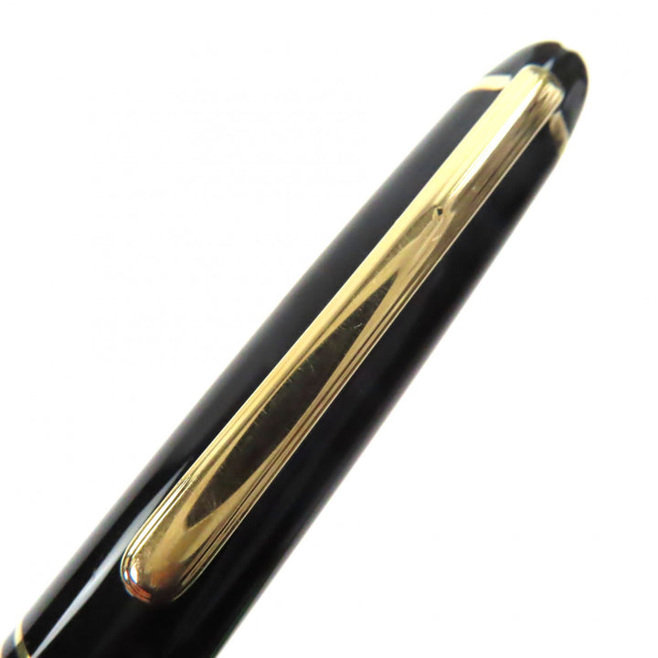 良品▼MONTBLANC モンブラン マイスターシュテュック クラシック ペン先14K Mニブ ホワイトスター 万年筆 ブラック ゴールド ドイツ製