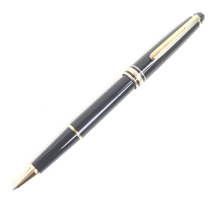 良品□MONTBLANC モンブラン マイスターシュテュック クラシック Pix キャップ式 ボールペン ブラック ゴールド ドイツ製 メンズ