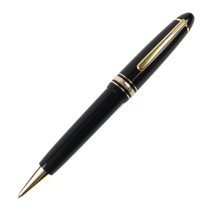 良品△MONTBLANC モンブラン マイスターシュテュック ル・グラン ツイスト式 ボールペン ブラック ゴールド ドイツ製 メンズ 筆記確認済