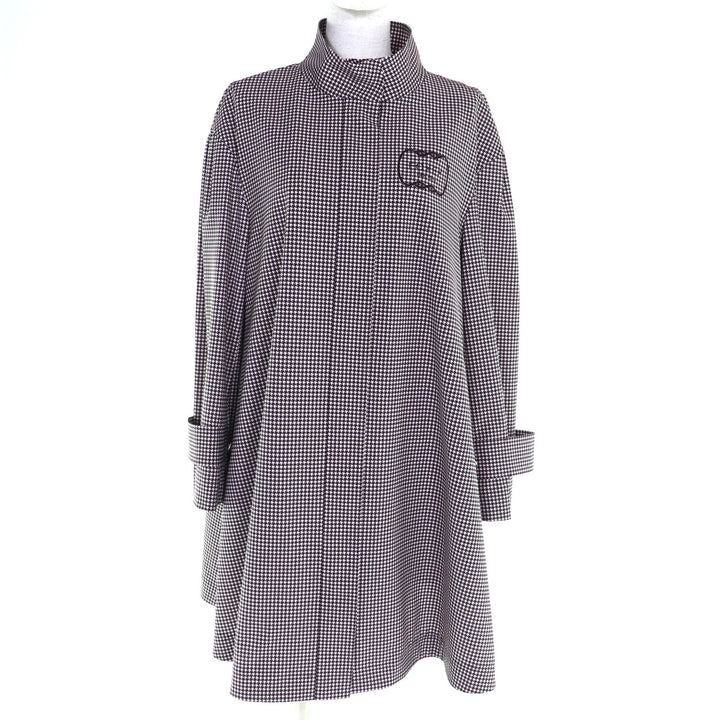 未使用品◇FOXEY NEW YORK フォクシー ニューヨーク 44436 Coat Rainy Walk ロゴ刺繍 ウォータープルーフ ストレッチ コート 38 正規品