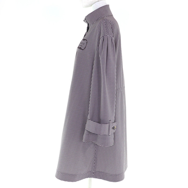未使用品◇FOXEY NEW YORK フォクシー ニューヨーク 44436 Coat Rainy Walk ロゴ刺繍 ウォータープルーフ ストレッチ コート 38 正規品