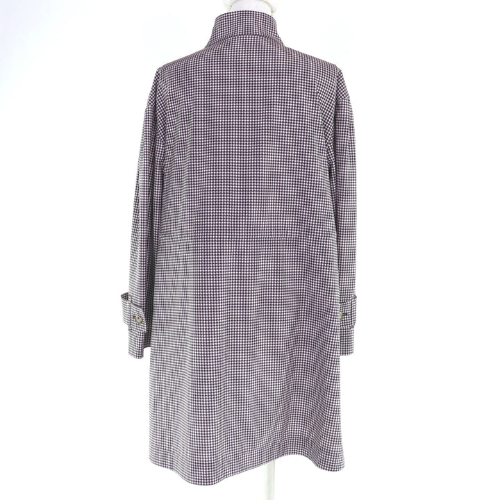 未使用品◇FOXEY NEW YORK フォクシー ニューヨーク 44436 Coat Rainy Walk ロゴ刺繍 ウォータープルーフ ストレッチ コート 38 正規品