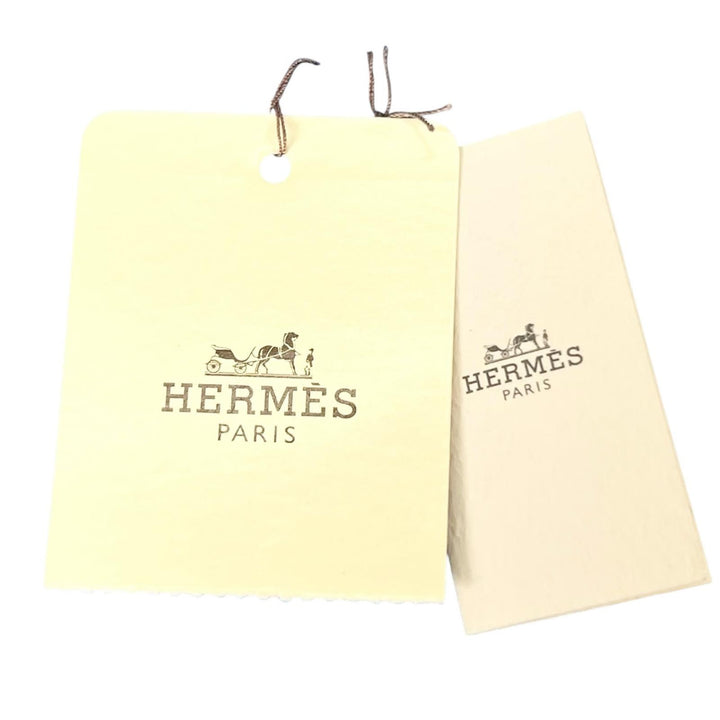 未使用品▲HERMES エルメス 5266SA シルク100％ Hモチーフ ネクタイ ブルー 箱付き フランス製 正規品 メンズ