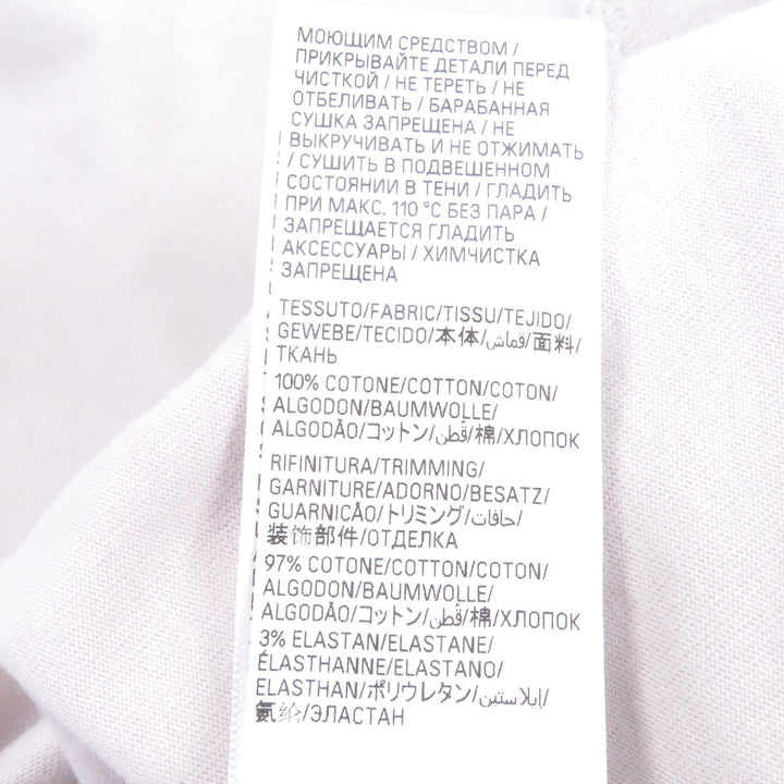 極美品□BALENCIAGA バレンシアガ 24SS 764235 コットン100％ VALENTINE CD T-Shirt 半袖Ｔシャツ カットソー グレー系 L 正規品 メンズ