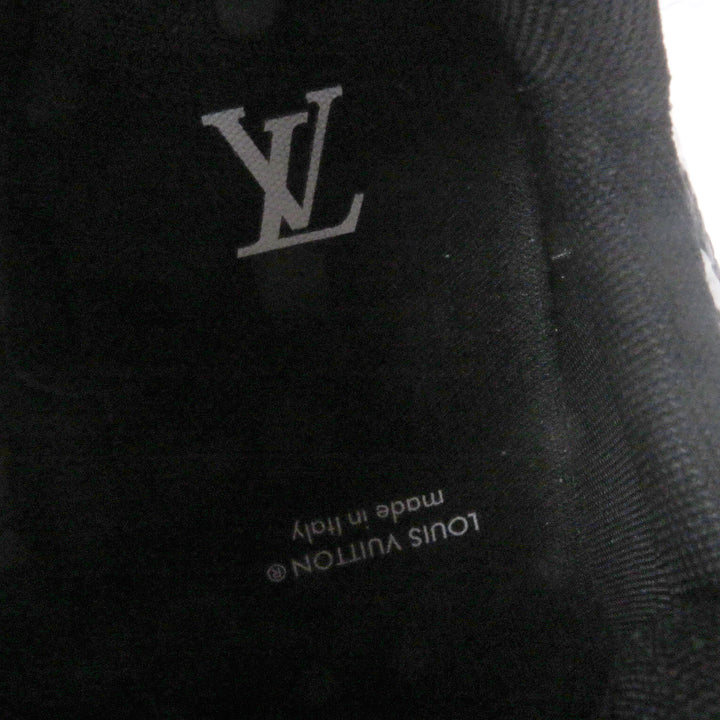 極美品□LOUIS VUITTON ルイヴィトン 2022年製 LV トレイナーライン コミック レザー ローカットスニーカー ブラック イタリア製 7.5