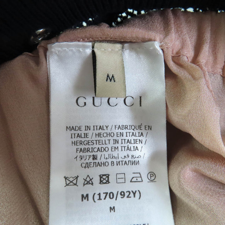 未使用品◇GUCCI グッチ 23SS 743289 コットン ペチコート付き ひざ丈 総レーススカート ダークネイビー M イタリア製 正規品 レディース