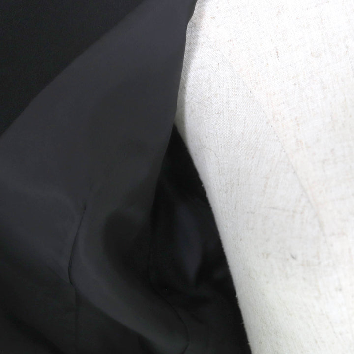 美品◇Ys Yohji Yamamoto ヨウジヤマモト 変形 ピークドラペル ウール100％ シングルジャケット テールジャケット ブラック 日本製 正規品