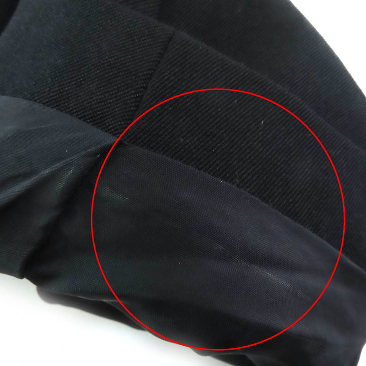 美品◇Ys Yohji Yamamoto ヨウジヤマモト 変形 ピークドラペル ウール100％ シングルジャケット テールジャケット ブラック 日本製 正規品